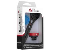 KOM Cycling Integrated Handlebar Mount Wahoo Mount for Integrated Handlebars Made with CNC Alumninumn fits Bars Such as Shimano, FSA, Canyon, Ritchey, and Many Others! (Mount with GoPro Adapter)