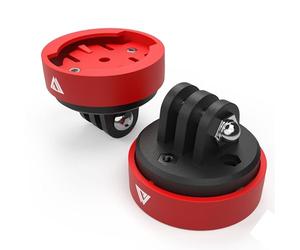 KOM Cycling TG03 Quick Release CM06 Series Integrated Mount Stem Adapter (Red)
