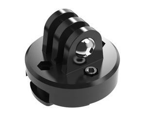 KOM Cycling Top Mount Compatible with Adapters that quarter turn into Compatible Computer Mounts such as the Garmin Edge or Wahoo - Great for mounting Cameras and Lights!