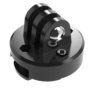 KOM Cycling Top Mount Compatible with GoPro Adapters and Compatible with Garmin Edge Bike Mounts or Wahoo Bike Mounts that quarter turn into mounts - Great for mounting Cameras and Lights!
