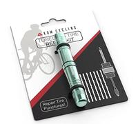 KOM Cycling Tubeless Tire Repair Tool Fix Holes in Tires (Celeste (Limited Edition))