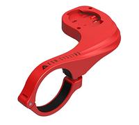 KOM Cycling Wahoo Elemnt Mount Compatible with Multiple Wahoo Computers Including The Wahoo Elemnt Bolt, Elemnt Roam, Elemnt Mini, and Elemnt - Multiple Colors 24g Out Front Mount (Red)