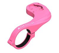 Wahoo Elemnt Mount by KOM Cycling - Compatible with multiple Wahoo computers including the Wahoo Elemnt Bolt, Elemnt Roam, Elemnt Mini, and Elemnt - Multiple Colors 24g out front computer mount (Pink)