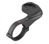 KOM Cycling Wahoo Elemnt Mount Compatible with Multiple Wahoo Computers Including The Wahoo Elemnt Bolt, Elemnt Roam, Elemnt Mini, and Elemnt - Multiple Colors 24g Out Front Mount (Black)