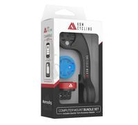 KOM Cycling CM06 Quick Release GoPro Computer Mount for Wahoo and Garmin Bike Computers (Bike Mount Compatible with Edge 1030, Elemnt Roam and others) 1030 Bike Mount compatible with GoPro Accessories