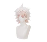 Komaeda Nagito Wig Anime Cosplay Hair Synthetic Hair Heat Resistant Komaeda Nagito Role Play