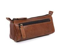 KomalC Pen Pencil Pouch Craft Tool Kit for Office Business Work for Men Women Marker Color Brush Bag for Artist (Brown)