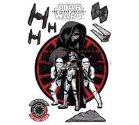 Komar 14024h Star Wars First Order Freestyle Deco Sticker - Multi-Colour (9-Piece)