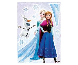 Komar 14046H Deco Sticker, Frozen Sisters Design, 1 Item, Multi-Coloured.