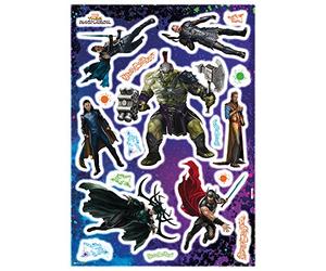 'Komar 14053H Avenger Thor 3 Deco Sticker 50 x 70 cm (W x H), 19 - Made in Germany, Multi-Coloured with No Residue Removable & Reusable