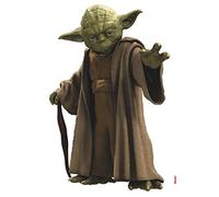Komar 14721h Star Wars Yoda Freestyle Deco Sticker - Neutral