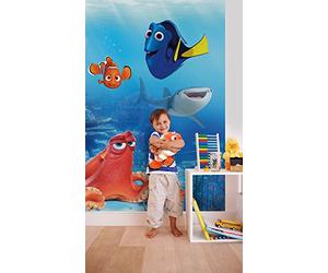 Komar 4-446 184 x 254 cm Disney Finding Dory and Friends Wallpaper Mural - Multi-Colour (Pack of 4)