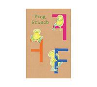 Komar ABC Animal F - Size: 50 x 70 cm, Wall Picture, Poster, Art Print (without Frame), PURE Boutique