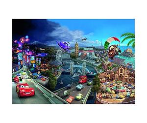 Komar Colourful Car Wallpaper, Size: 368 x 254 cm, 8 pieces per sheet, Model: SD400, Theme: Cars