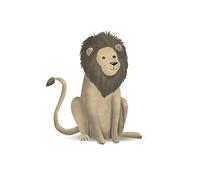 Komar Cute Animal Lion - Size: 50 x 70 cm Wall Picture Poster Art Print (without Frame) PURE Boutique