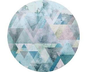 Komar D1-011 Dot Self Adhesive Non-Woven Round Photo Wallpaper Blue