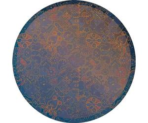 Komar D1-045 Dot Self Adhesive Non-Woven Round Photo Wallpaper Bronze Blue
