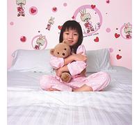 'Komar Deco Stickers - Mon Petit Coeur - Pack of 1, Multi-Colour 17000H