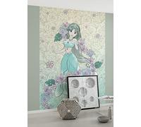 Komar Disney Fleece Photo Wallpaper, Fleece, Blau, Lila, 200 x 280 cm (Breite x Höhe), Bahnbreite 50 cm