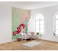 Komar Disney Fleece Photo Wallpaper, Fleece, Rosa, Grün, 200 x 280 cm (Breite x Höhe), Bahnbreite 50 cm