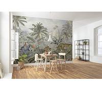 Komar Disney IADX6-088 Non-Woven Photo Wallpaper - Lion King Hills - Size: 300 x 280 cm (width x height) - Simba/Nala/Pumba/Children's Room Wallpaper