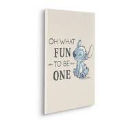 Komar Disney Lilo And Stitch Oh What Fun Canvas, 40Cm X 60Cm