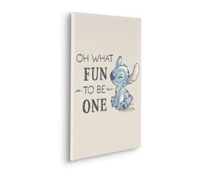 Komar Disney Lilo And Stitch Oh What Fun Canvas, 40Cm X 60Cm