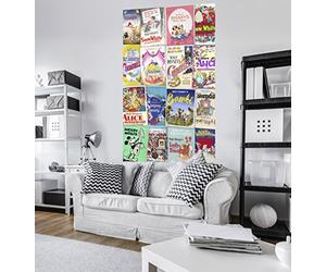 Komar Disney Movie Posters Retro Girls Fleece Panel