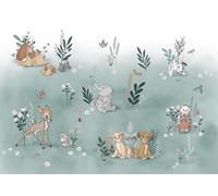 Komar Disney Non-Woven Photo Wallpaper - Before The Bloom - Size: 400 x 280 cm (Width x Height) - Children's Room Wallpaper - IADX8-022