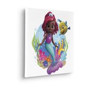 Komar Disney Princess Ariel Baby Mermaid Canvas, 40Cm X 40Cm