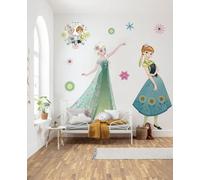 Komar Disney Self-Adhesive and Contour-Cut Fleece Photo Wallpaper Frozen Springtime XXL Size: 127 x 200 cm Wall Sticker for Children's Room, Colourful, Size: 127 x 200 cm