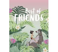 Komar Disney Wall Picture Jungle Book Best of Friends Children's Room Baby Room Decoration Art Print Without Frame Available in 3 Sizes, , Colourful, 30 x 40 cm