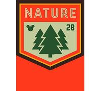 Komar Disney Wall Picture Mickey Mouse Nature | Children's Room Decoration | Size 30 x 40 cm (Width x Height) | Without Frame | WB043-30 x 40 cm