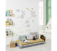 Disney Wall Sticker by Komar Thumper in The Garden 50 x 70 cm (Width x Height) 13 Pieces - Knocker Bambi Decorative Sticker Wall Sticker Wall Sticker Wall Decoration Children's Room - 14107h