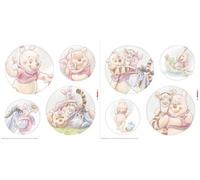 Komar Disney Winnie The Pooh Wonderful Self-Adhesive Window Stickers