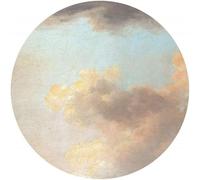 Komar DOT D1-014 Round and Self-Adhesive Non-Woven Photo Wallpaper Relic Clouds Diameter 125 cm Pack of 1