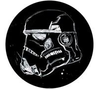 Komar DOT DD1-022 Round Self-Adhesive Fleece Photo Wallpaper Star Wars Ink Stormtrooper Diameter 125 cm Children's Room Wall Sticker