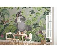 Komar DX8-030 Fleece Photo Wallpaper Welcome to The Jungle Size 400 x 280 cm (Width x Height), Rail Width 50 cm