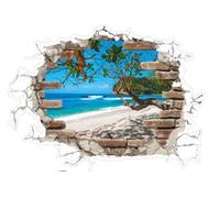 Komar Exotic Beach Break Out Self-Adhesive Wall Stickers