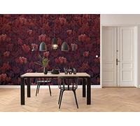 Komar HX8-051 Non-Woven Photo Wallpaper Tulip XXL Decoration Art Nouveau Bedroom Living Room Office Hallway Size 400 x 280 cm (Width x Height) Multi-Coloured