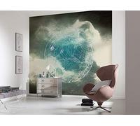 Komar IAX6-0043 Non-Woven Photo Wallpaper with Surreal Planet Design 300 x 280 cm (Width x Height)