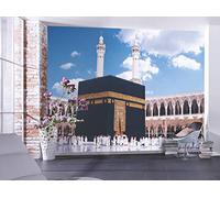 KAABA Photo Wallpaper Mecca Islam Muslim Religion Mashallah Size 388 x 270 cm 8 Pieces Including Glue