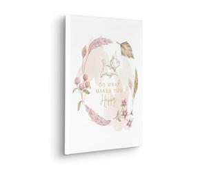 Komar Keilrahmenbild - Disney Aristocats Do What Makes You Happy - Größe: 30 x 40 cm