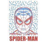 Komar Marvel Spider-Man Face Wall Picture Size 40 x 50 cm Children's Room Wall Decoration