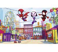 Komar Marvel Spidey And His Amazing Friends Theme Park Wall Mural, 2.5M X 4M