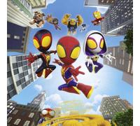 Komar Marvel Spidey And His Amazing Friends Web Spinners Wall Mural, 2.5M X 2.5M