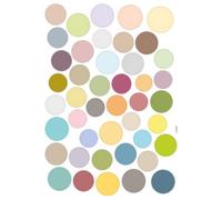 Komar Multicoloured Dots Self-Adhesive Wall Stickers