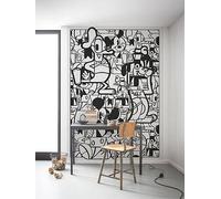 Komar Disney IADX4-058 Non-Woven Photo Wallpaper Mickey Constructive Dimensions 200 x 280 cm (W x H)