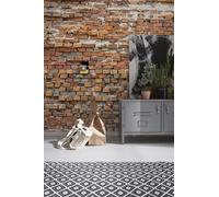 Komar Non-Woven Photo Wallpaper Bricklane 250 x 250 cm 5 Panels