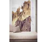 Komar Non-Woven Photo Wallpaper Peaks Colour Panel 100 x 250 cm (Width x Height)